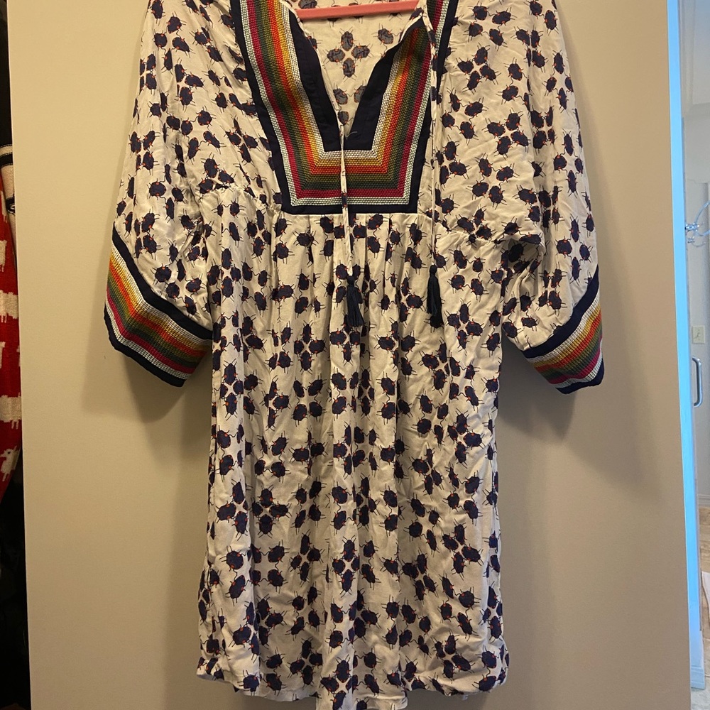 Tory Burch Beetle Print Cover Up